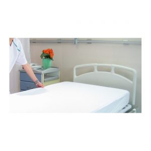 Alèse drap-housse imperméable en PVC 15/100 M1 élastiqué - Clinibed