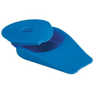 Healifty Bassin hygiénique bleu gonflable pour patients alités et personnes  âgées - Siège gonflable, Toilette au chevet avec