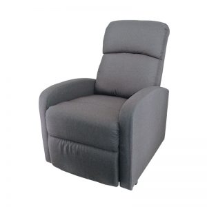 821012 - IDENTITES Le design contemporain de notre fauteuil releveur Primo Confort permet de convenir à tous les intérieurs. Electrique, il est équipé d’une structure renforcée en acier peint permettant une utilisation confortable avec des utilisateurs jusqu’à 120 kg. Grâce à votre télécommande, vous pourrez vous installez en position relax ou vous relever doucement. Le dossier incurvé permet un bon maintien de la tête et un confort d’assise exceptionnel. Équipé d’un repose-jambes capitonné très robuste. Pochette très pratique pour ranger la télécommande et tout autre objet. Assise, repose-jambes et accoudoirs en mousse polyuréthane haute résilience 60 kg/m3. Dossier en fibres de polyester creuses pour un confort moelleux. Dimensions hors-tout : largeur. 66 x prof. 90 x haut. 102 cm. Dimensions assise : largeur. 48 x prof. 54 x haut. 49 cm. Hauteur dossier 63 cm. Poids 43 kg.