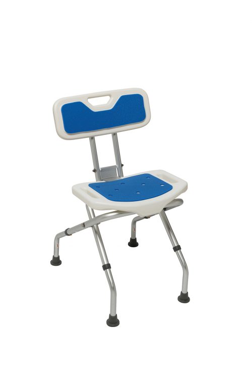 a gamme Blue seat se décline en différents sièges et marche pieds à utiliser pour accéder au bain ou à la douche. Sans risque de corrosion grâce à leur structure en dur-aluminium anodisé, leur assise est recouverte d'un coussinet souple pour un meilleur confort et éviter tout glissement.