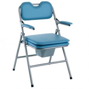 Chaise-toilettes Omega pliante Invacare Chaise pliante, facile à ranger. Seau de forme anatomique, escamotable par le haut. Qualité et stabilité de l’assise. Caractéristiques techniques : • Poids : 9 kg. • Poids max utilisateur : 130 kg. • Découpe intime : 25,5 x 21,5 cm. • Garantie : 2 ans.  Coloris disponible:    -Lavande