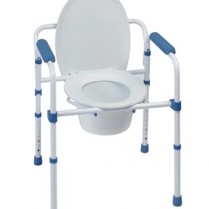 Chaise percée et cadre de toilettes Stacy - Chaise percée - Tous Ergo