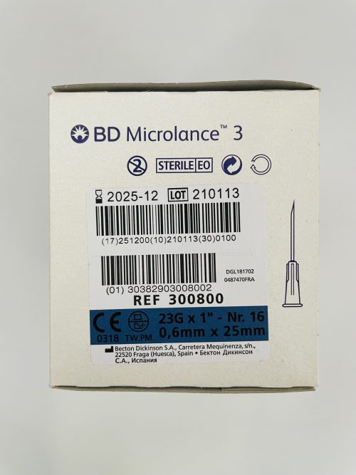 Biseau : la conception du biseau fait appel aux technologies de pointe (triple biseau). Les études in vitro et in vivo ont démontré une supériorité qualitative de l'indice de pénétration. Parois minces : elles autorisent l'utilisation d'aiguilles plus fines ; l'augmentation de la lumière améliore le débit durant les temps d'injection ou de prélèvement. Les aiguilles BD Microlance™ 3 s'adaptent sur un cône Luer ou Luer Lock. Cônes et couleurs conformes aux normes AFNOR/ISO.