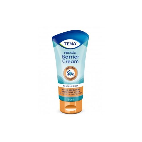 La Crème protectrice TENA Proskin Barrier Cream permet de soulager les parties intimes agressées et irritées. Elle masque les odeurs embarrassantes et hydrate la peau. Conseil hygiène : Bien faire pénétrer la crème en profondeur. Ne pas laisser de crème en surface. Ne pas mettre de crème dans la protection d’incontinence.